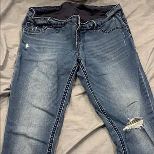 Old Navy Full Panel Maternity Jeans, Size 12